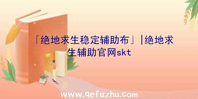 「绝地求生稳定辅助布」|绝地求生辅助官网skt